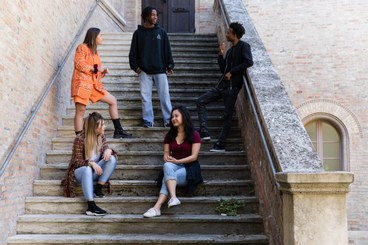 Students in Rimini Campus COPYRIGHT ©Università di Bologna