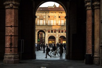 A gate in Bologna