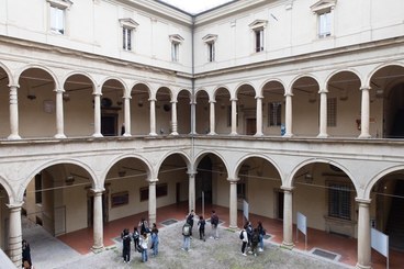 Cortile palazzo Malvezzi