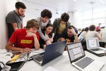 studenti al computer
